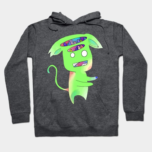 Monster Party Hoodie by xaxuokxenx